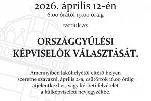 Választási plakát